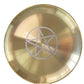 Pentagram Candlestick Table Altar Plate - Elementsofthewitch