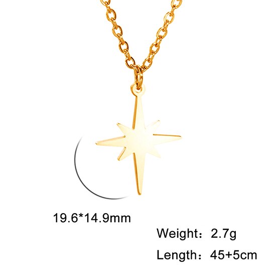 North Star Necklace - Elementsofthewitch