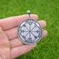 Double Side Key Of Solomon Fourth Pentacle Of Mercury Seal Pendant Necklace Wiccan Pagan Amulets Talismans Jewlery