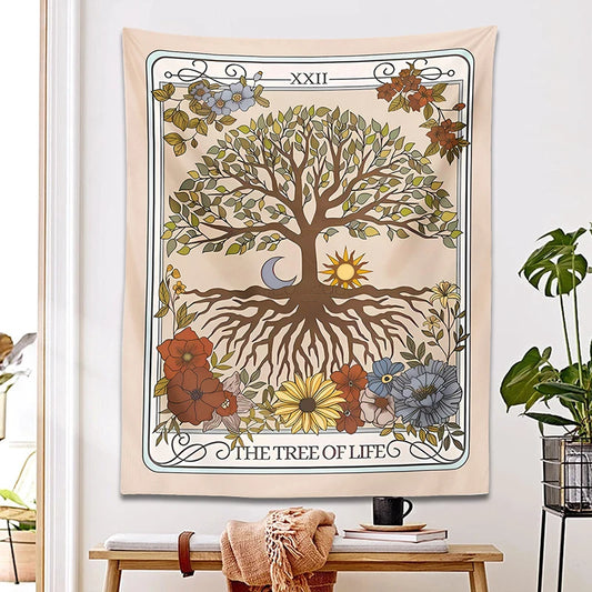 Tree of Life Tarot Tapestry - Elementsofthewitch