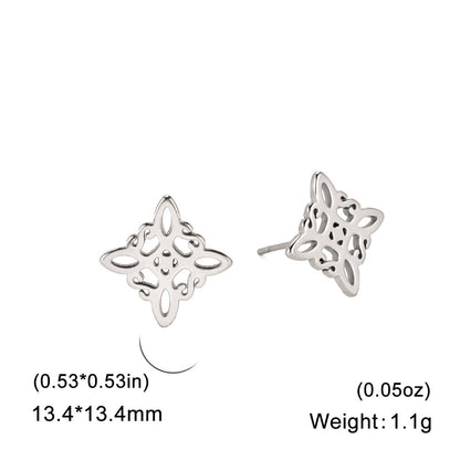 Witch Knot Stud Earrings - Elementsofthewitch