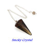 Natural Quartz Reiki Healing Pendulum Dowsing Spiritual Divination Cone Crystal Gemstone Pendulos Witchcraft Supplies Wholesale