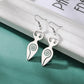 Dawapara Triple Moon Spiral Goddess Symbol Dangle Earrings Wiccan Pentagram Pagan Stainless Steel Women Jewelry