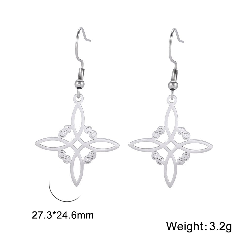 Witch Knot Earrings - Elementsofthewitch