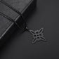 Witchcraft Witch Knot Necklace Irish Trinity Knot Triple Spiral Pendant Stainless Steel Ankh Cross Pentagram Amulet Jewelry