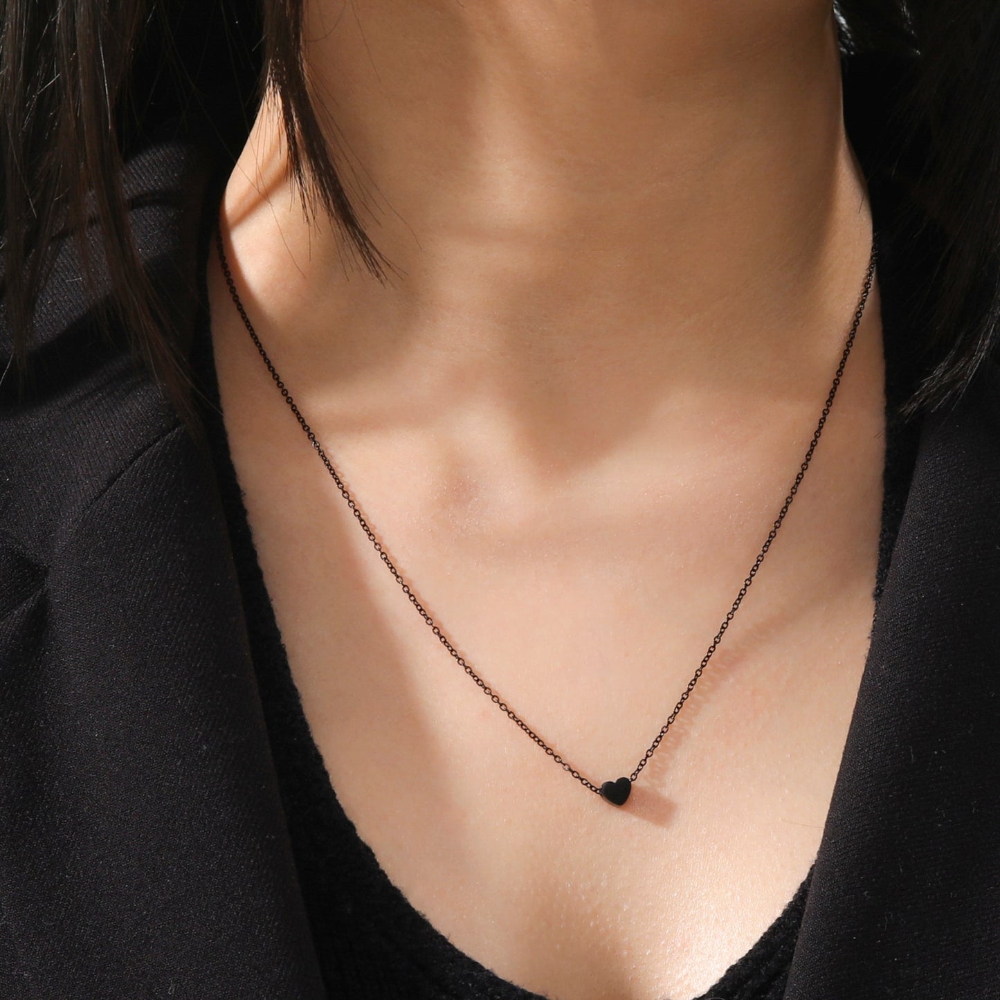 Mini Heart Pendant Necklace - Elementsofthewitch