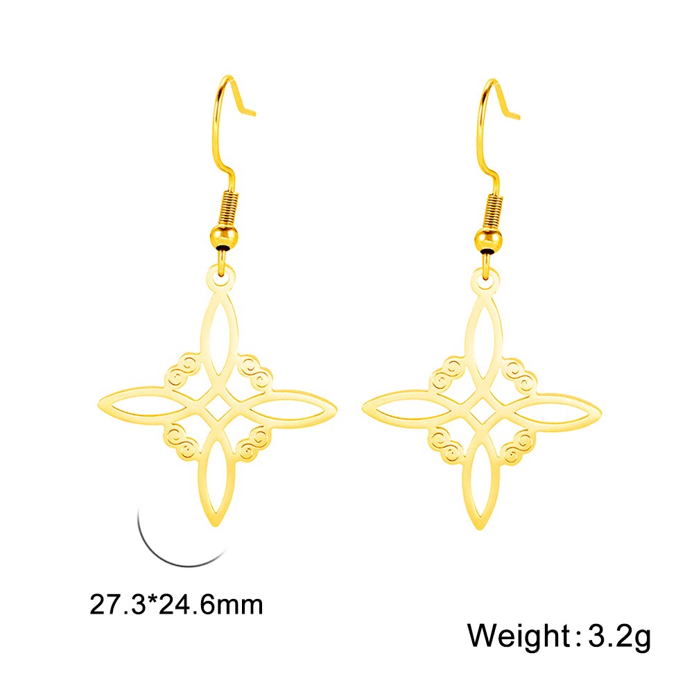 Witch Knot Earrings - Elementsofthewitch