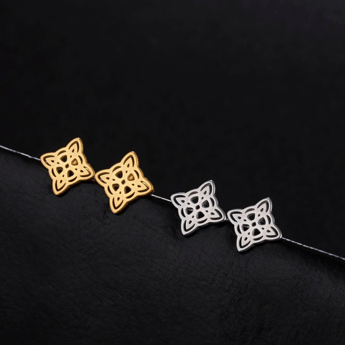 Witch Knot Stud Earrings - Elementsofthewitch