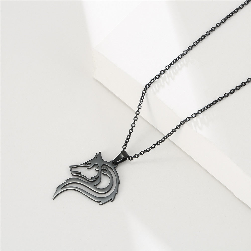 Wolf Necklace - Elementsofthewitch