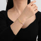 LIKGREAT Classic Hand of Fatima Adjustable Bracelets Lucky Amulet Hamsa Spiritual Jewelry Stainless Steel Men Women Wiccan Gift