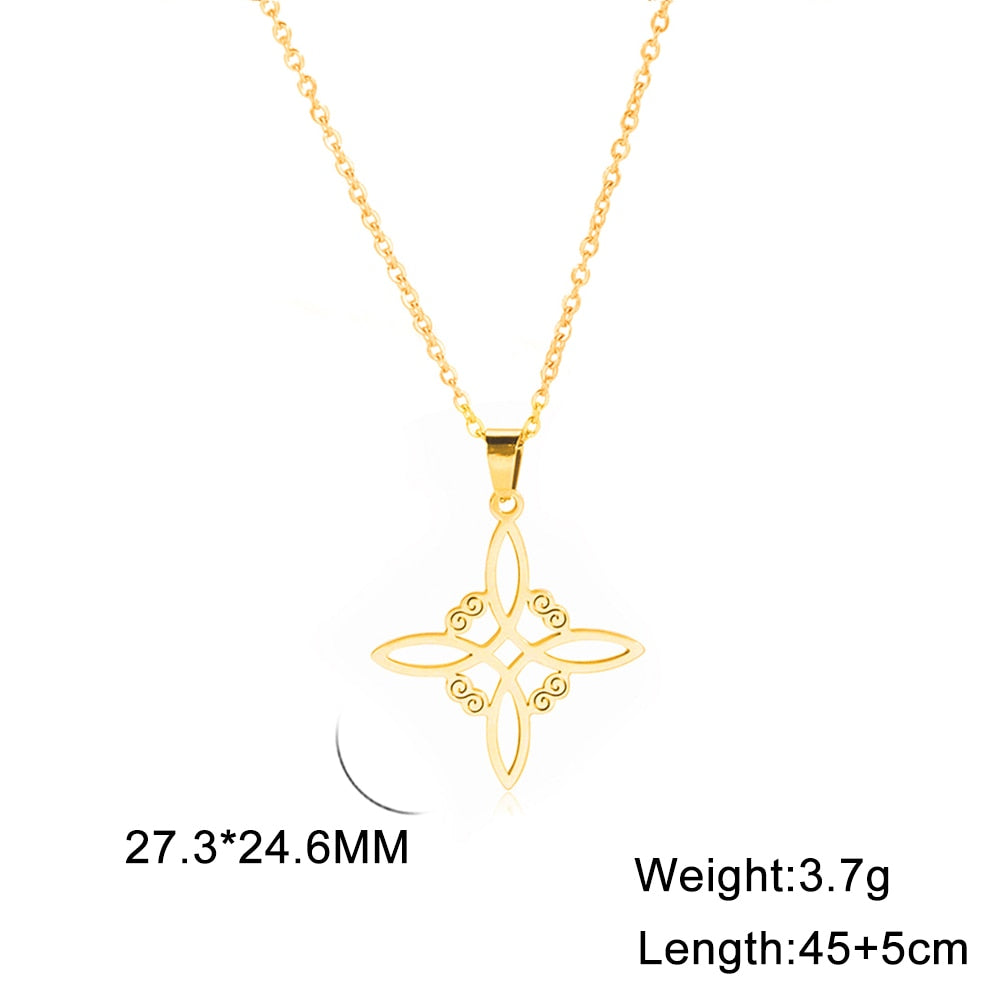 Witch Knot Necklace - Elementsofthewitch