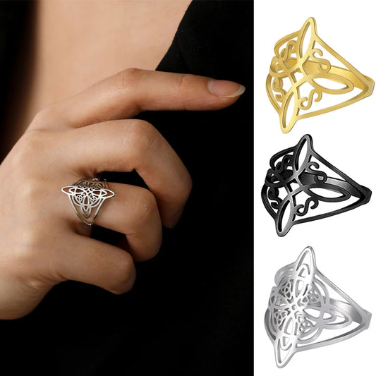 Witch's Knot Ring for Women - Elementsofthewitch