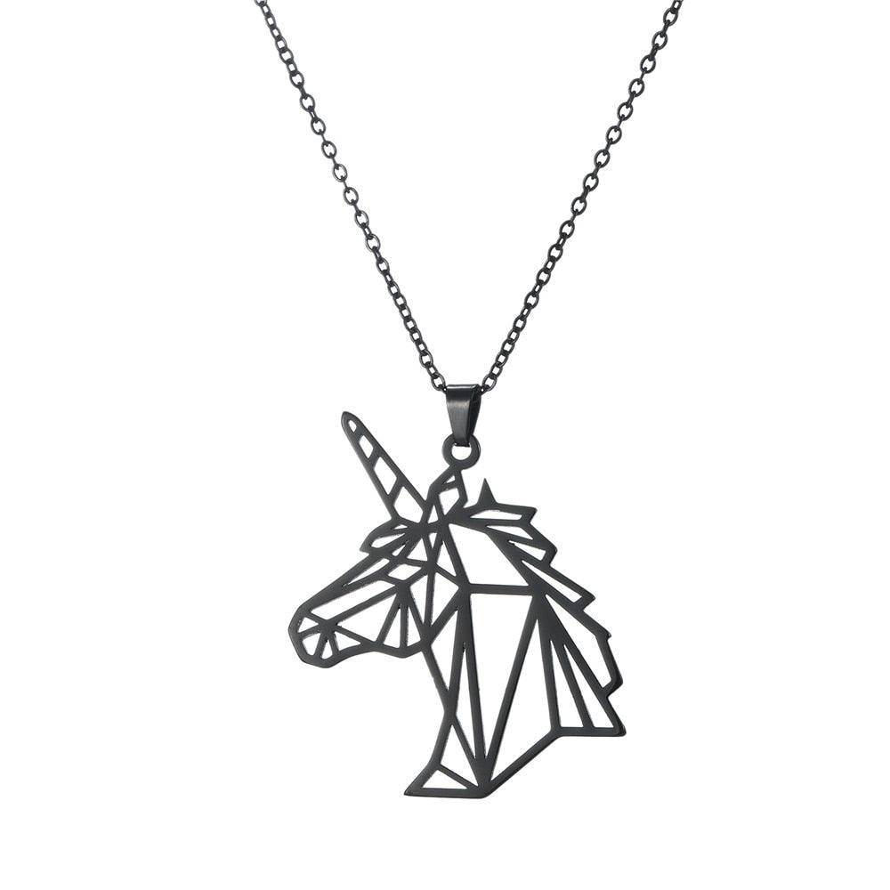 Origami Pendant Necklace - Elementsofthewitch