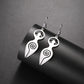 Dawapara Triple Moon Spiral Goddess Symbol Dangle Earrings Wiccan Pentagram Pagan Stainless Steel Women Jewelry