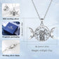 Sterling Silver Triple Moon Goddess - Elementsofthewitch