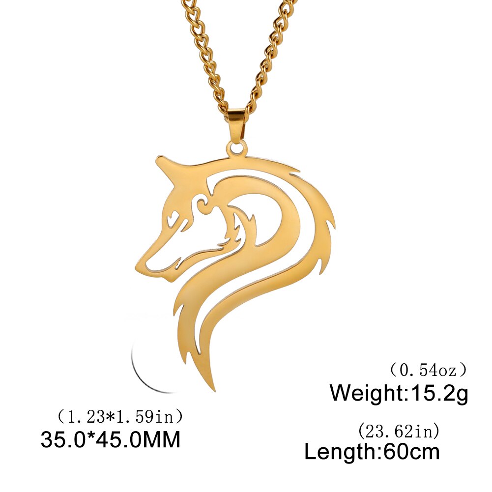 Wolf Necklace - Elementsofthewitch