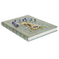 Retro Magic Notebook 3D Relief Sculpture Flying Horse Pentagram Inlaid With Natural Crystal Stone Thickened Multi Page Notebook
