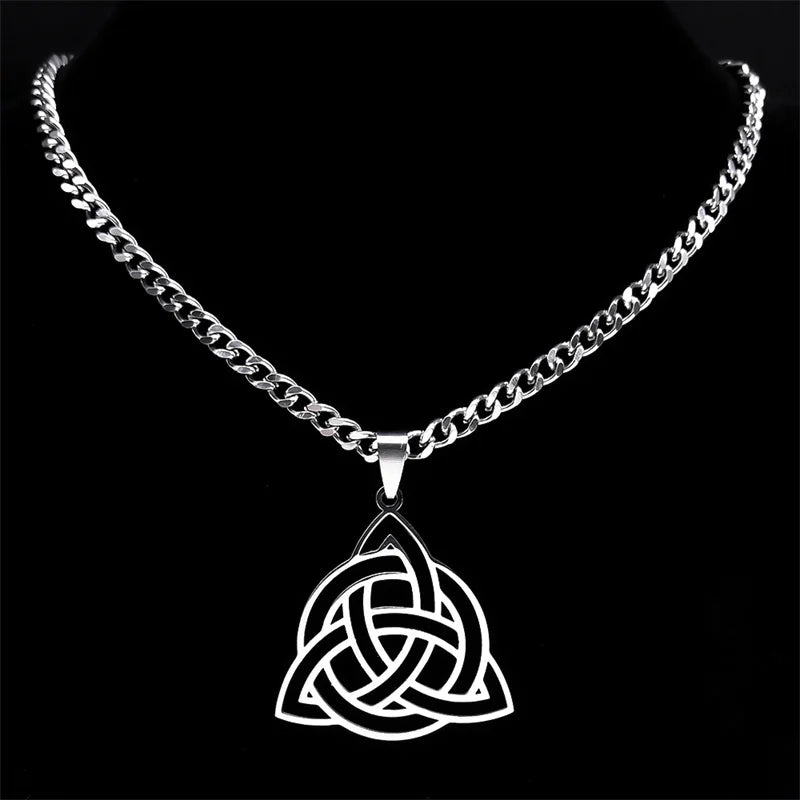 Celtic Knot Triquetra Necklace - Elementsofthewitch