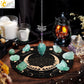 Spiritual Crystal Pendulums for Divination Dowsing Reiki Natural Stone Tiger Eye Pink Clear Quartz Yoga Esoterism Pendulos H494
