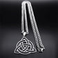 Celtic Knot Triquetra Necklace - Elementsofthewitch