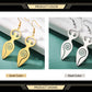 Dawapara Triple Moon Spiral Goddess Symbol Dangle Earrings Wiccan Pentagram Pagan Stainless Steel Women Jewelry