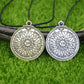 Double Side Key Of Solomon Fourth Pentacle Of Mercury Seal Pendant Necklace Wiccan Pagan Amulets Talismans Jewlery