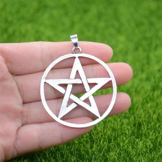 Classic Pentacle Talisman Necklace - Elementsofthewitch