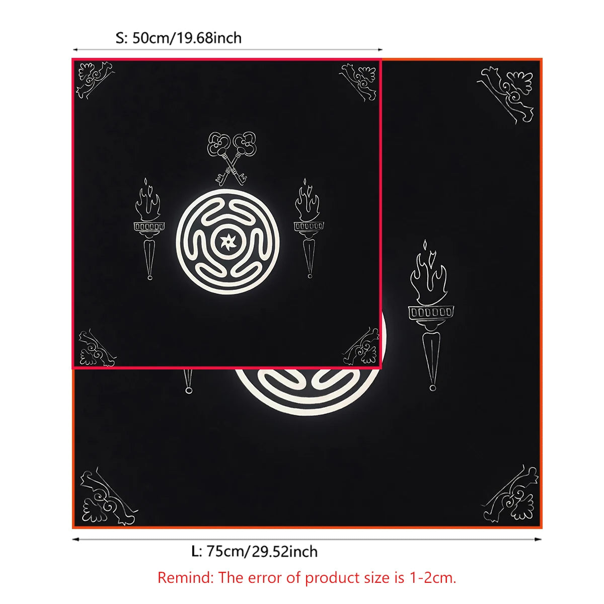 Hecate Goddess Cloth - Elementsofthewitch