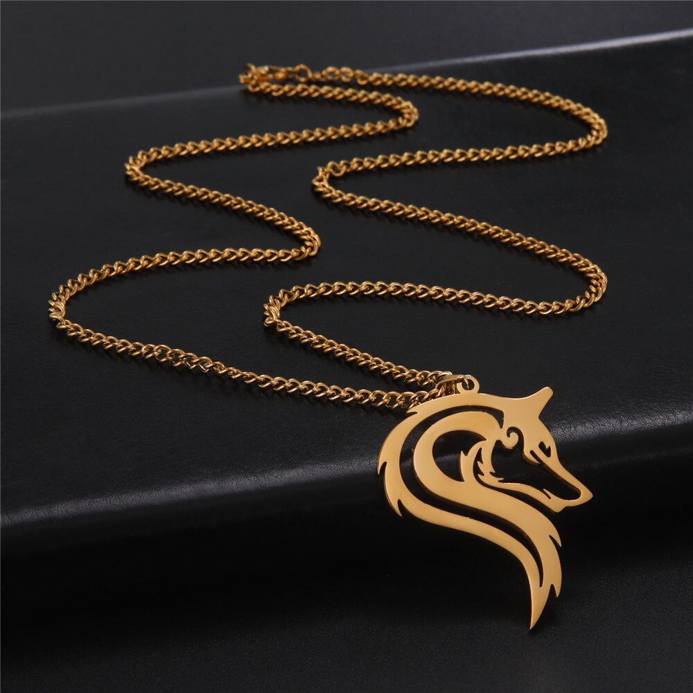 Wolf Necklace - Elementsofthewitch