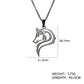 Wolf Necklace - Elementsofthewitch