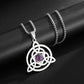 Stainless Steel Celtic Knot Necklace - Elementsofthewitch
