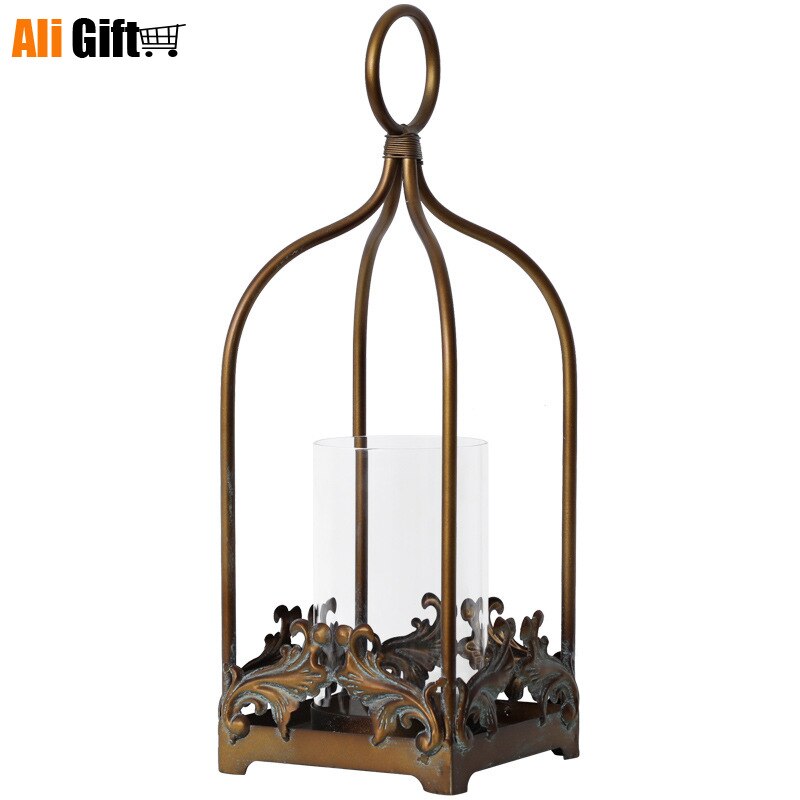 Retro Wrought Iron Candle Holder. - Elementsofthewitch