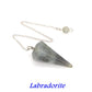 Natural Quartz Reiki Healing Pendulum Dowsing Spiritual Divination Cone Crystal Gemstone Pendulos Witchcraft Supplies Wholesale