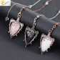 Spiritual Crystal Pendulums for Divination Dowsing Reiki Natural Stone Tiger Eye Pink Clear Quartz Yoga Esoterism Pendulos H494