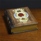 Retro Magic Notebook 3D Relief Sculpture Flying Horse Pentagram Inlaid With Natural Crystal Stone Thickened Multi Page Notebook