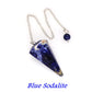Natural Quartz Reiki Healing Pendulum Dowsing Spiritual Divination Cone Crystal Gemstone Pendulos Witchcraft Supplies Wholesale