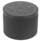 Iron Altar Black Box Pentacle Storage Box Board Gaming tool  witchcraft supplies for altar Hold Candle Dice Runes Crystal