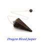 Natural Quartz Reiki Healing Pendulum Dowsing Spiritual Divination Cone Crystal Gemstone Pendulos Witchcraft Supplies Wholesale