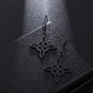 Witchcraft Witch Knot Necklace Irish Trinity Knot Triple Spiral Pendant Stainless Steel Ankh Cross Pentagram Amulet Jewelry