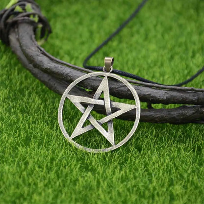 Wiccan Pagan Pentacle Pendant Talisman Pentagram Necklace Jewlery Wicca Suppliers Dropshipping