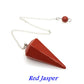 Natural Quartz Reiki Healing Pendulum Dowsing Spiritual Divination Cone Crystal Gemstone Pendulos Witchcraft Supplies Wholesale