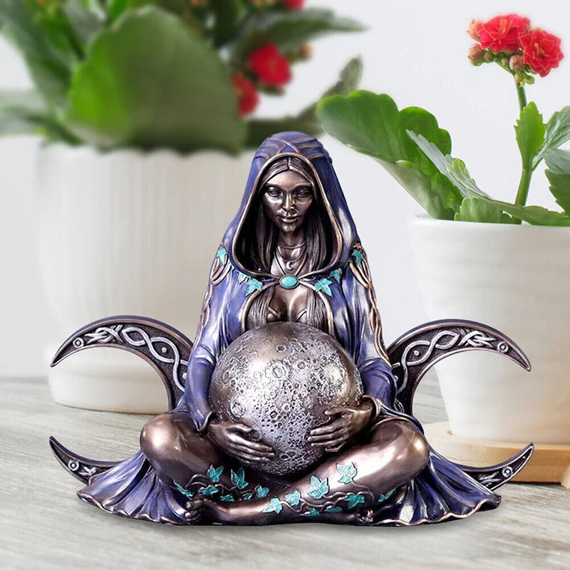 Mother Earth Statue Gaia - Elementsofthewitch