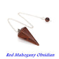 Natural Quartz Reiki Healing Pendulum Dowsing Spiritual Divination Cone Crystal Gemstone Pendulos Witchcraft Supplies Wholesale