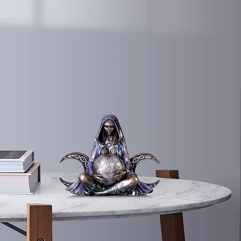 Mother Earth Statue Gaia - Elementsofthewitch