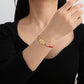 LIKGREAT Classic Hand of Fatima Adjustable Bracelets Lucky Amulet Hamsa Spiritual Jewelry Stainless Steel Men Women Wiccan Gift