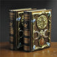 Retro Magic Notebook 3D Relief Sculpture Flying Horse Pentagram Inlaid With Natural Crystal Stone Thickened Multi Page Notebook