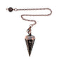 Copper Metal Rune Pendulum For Dowsing Divination Balancing Body Healing Chakra Reiki Spiritual Antique Pendant Pendule Pendulo