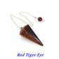 Natural Quartz Reiki Healing Pendulum Dowsing Spiritual Divination Cone Crystal Gemstone Pendulos Witchcraft Supplies Wholesale