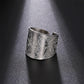 Stainless Steel Pentagram Protection Ring - Elementsofthewitch