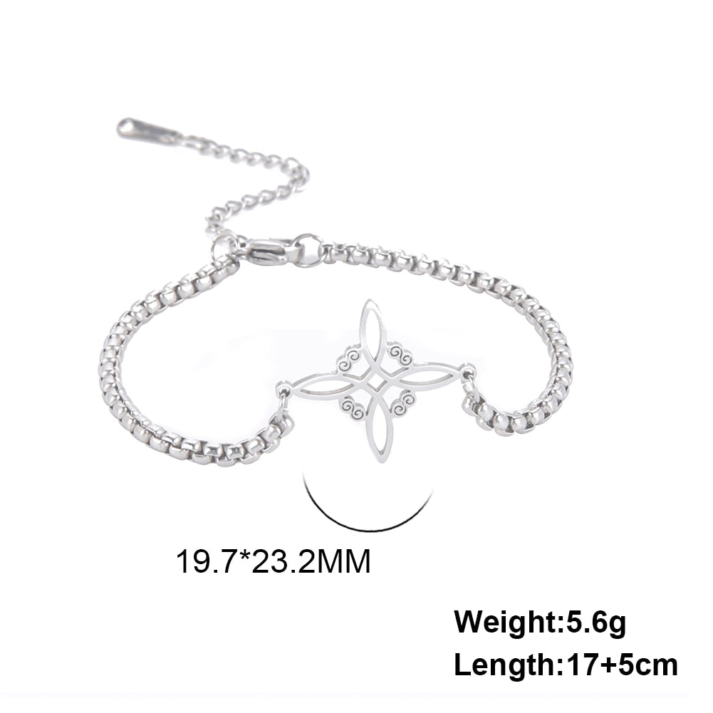Witch Knot Charm Bracelet - Elementsofthewitch